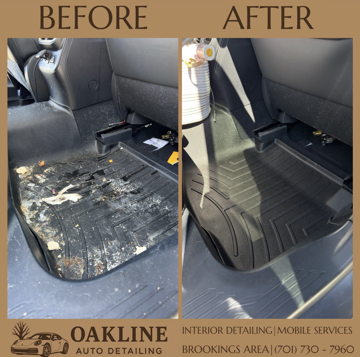 Before and after detail