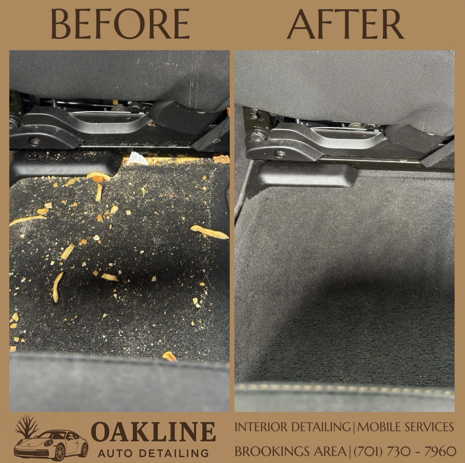 Before and after detail