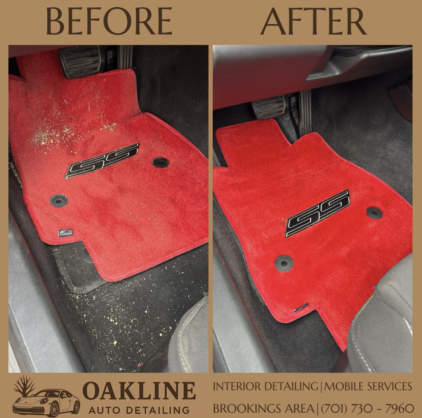 Before and after detail