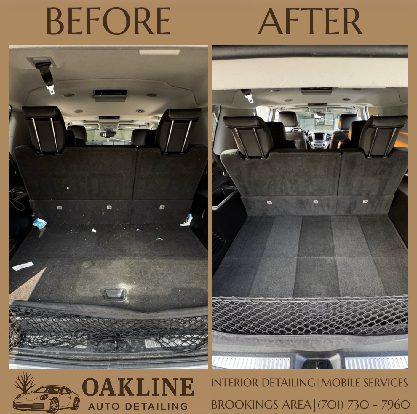 Before and after detail