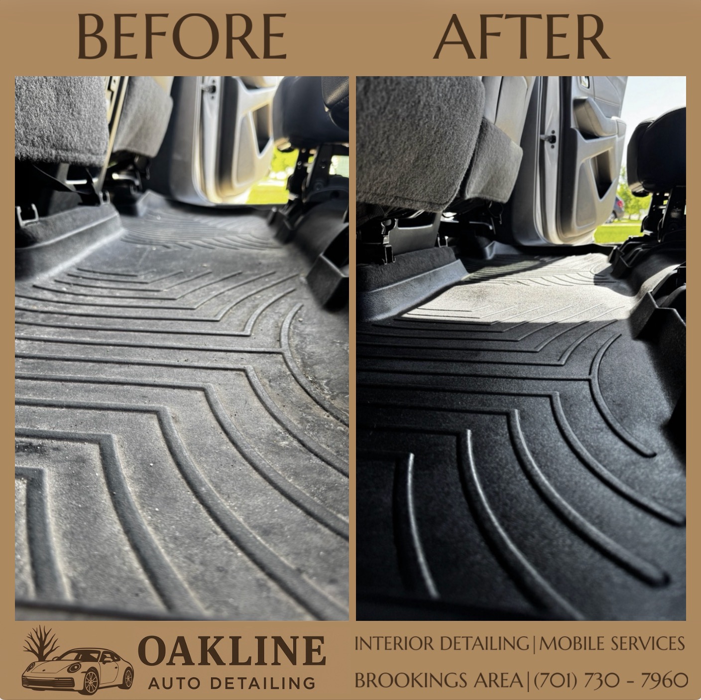 Before and after detail